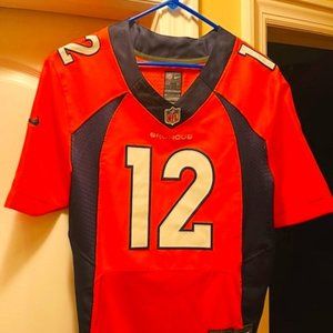 Denver Broncos Lynch Football Jersey Men's M(40) Nike # 12 Vintage Orange